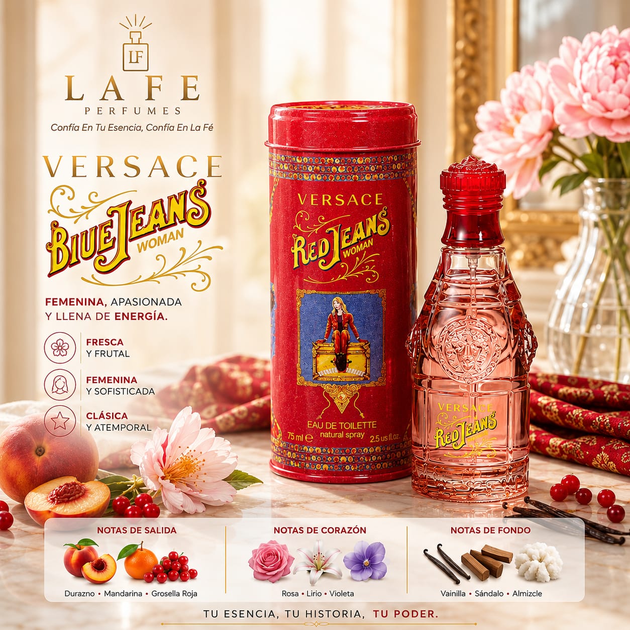 Versace Red Jeans Women 75ml EDT